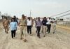जिलाधिकारी चन्द्र मोहन गर्ग एवं पुलिस अधीक्षक आकाश पटेल द्वारा निर्माणाधीन पुलिस लाइन का संयुक्त निरीक्षण कर आवश्यक दिशा निर्देश दिए गए।